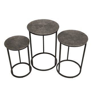 Rustic metal stool