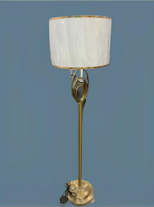 Gold framed lamp